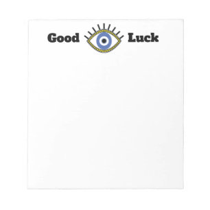 Bloc De Notas Buena suerte greco azul eye talisman