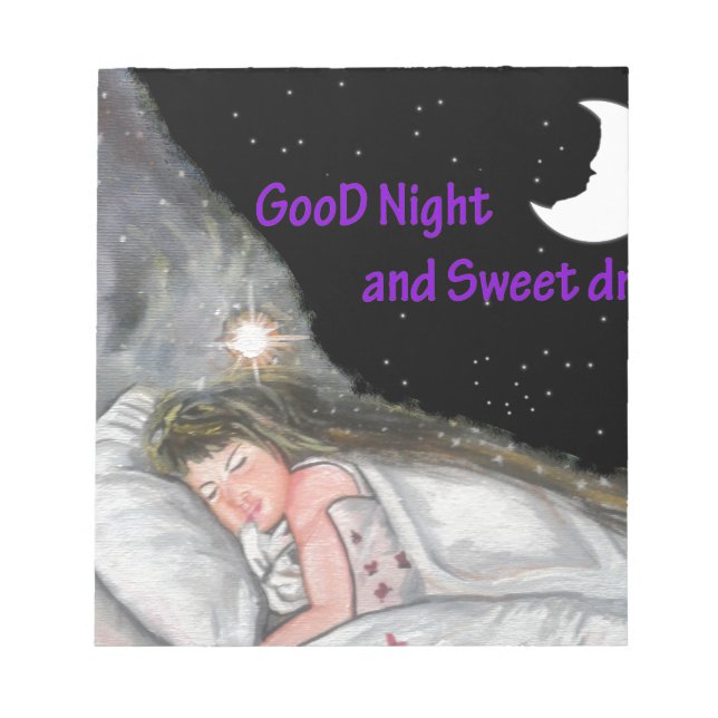 Bloc De Notas Buenas noches (Frente)