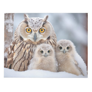 Bloc De Notas Búho Animal Bird Beauty Wilderness Love