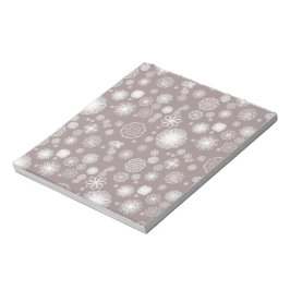 Bloc De Notas BuJo Patterned Paper Dusty Pink Florals