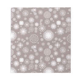 Bloc De Notas BuJo Patterned Paper Dusty Pink Florals