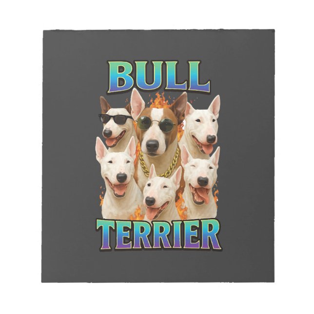 Bloc De Notas Bull Terrier  (Frente)