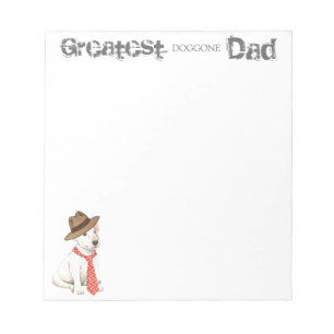 Bloc De Notas Bull Terrier Dad