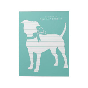 Bloc De Notas Bulldog americano Staffordshire Pit Puppy