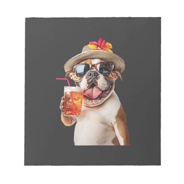 Bloc De Notas Bulldog Inglés (Frente)