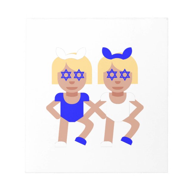 Bloc De Notas bunny ears hanukkah (Frente)