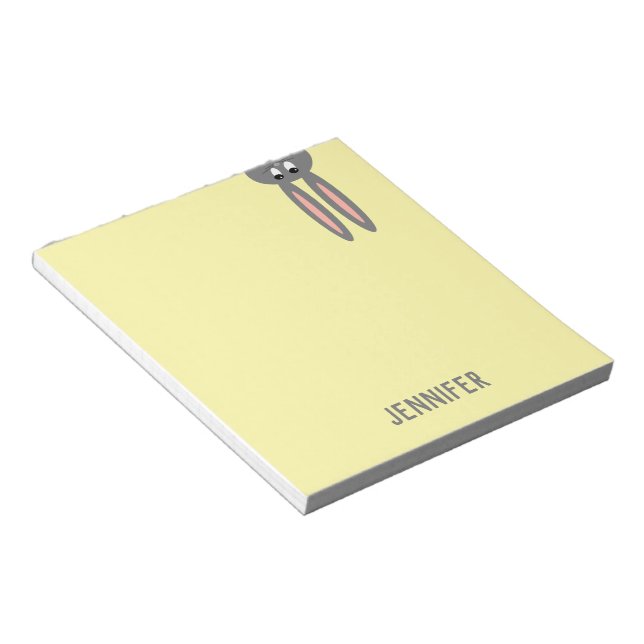 Bloc De Notas Bunny Pastel Yellow Kids (Lado Derecho)