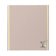 Bloc de notas Bunny & Tulips