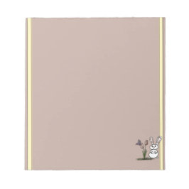Bloc de notas Bunny & Tulips
