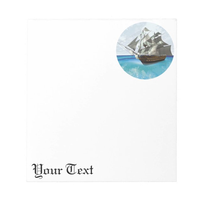 Bloc De Notas Buque de navegación (Frente)