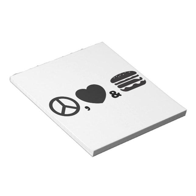 Bloc De Notas Burger (Lado Derecho)