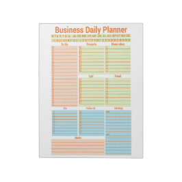 Bloc De Notas Business Daily Planner, Notepad de Año Nuevo