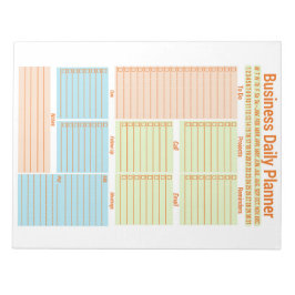 Bloc De Notas Business Daily Planner, Notepad de Año Nuevo