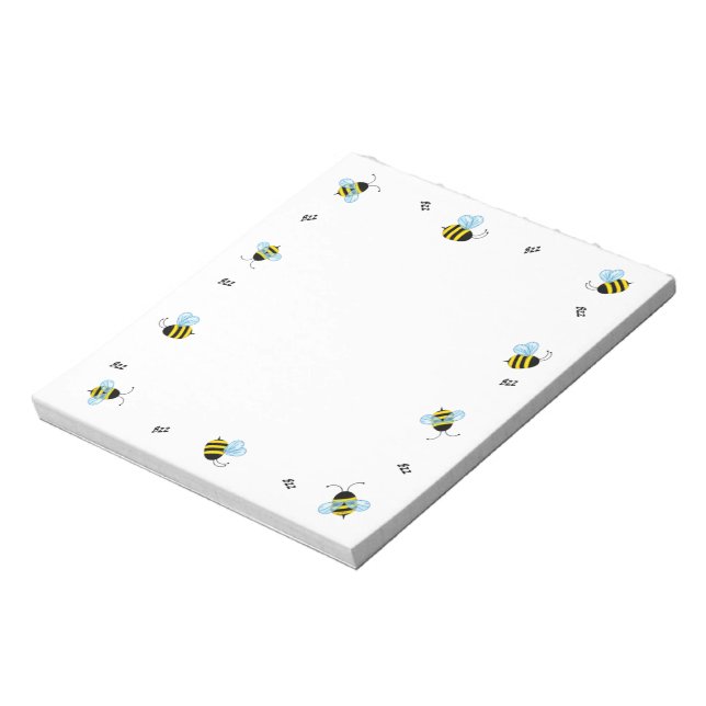 Bloc De Notas Buzzing Honeybees Cheful Blank (Lado Izquierdo)