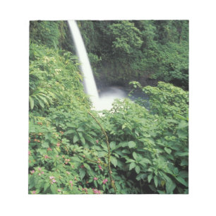 Bloc De Notas CA, Costa Rica. Cascada La Paz y balsaminas