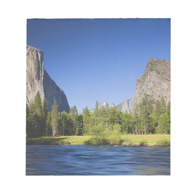 Bloc De Notas CA, Yosemite NP, Valley view con El Capitan, (Frente)