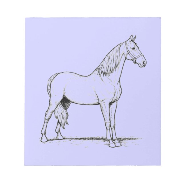 Bloc De Notas Caballo de Caminata Tennessee - De pie (Frente)
