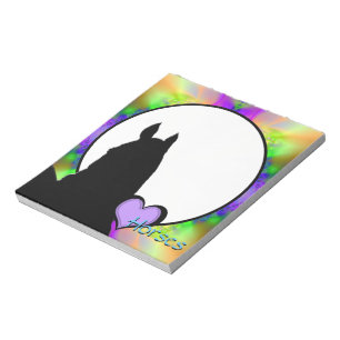 Bloc De Notas Caballos cardíacos I (Fractal 85)