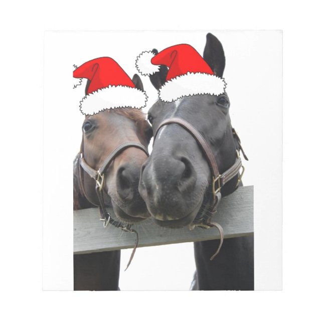 Bloc De Notas Caballos navidades (Frente)