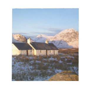 Bloc De Notas Cabaña Blackrock, Glencoe, Highlands, Escocia