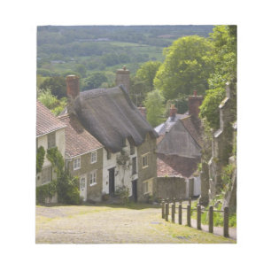Bloc De Notas Cabañas en Gold Hill, Shaftesbury, Dorset,