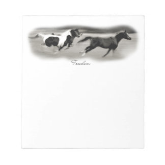 Bloc De Notas Cabeza blanca de caballo