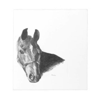 Bloc De Notas Cabeza de caballo gráfica