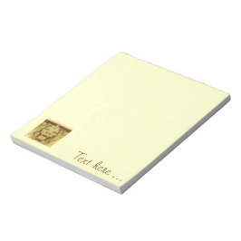 Bloc de notas - Cabeza de león