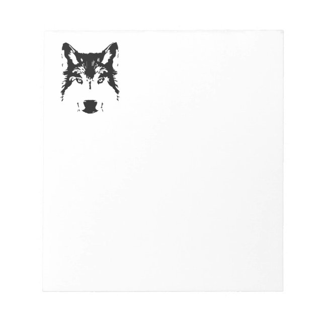 Bloc De Notas Cabeza de lobo (Frente)