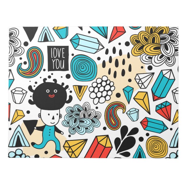 Bloc De Notas Cabeza loca (Frente)