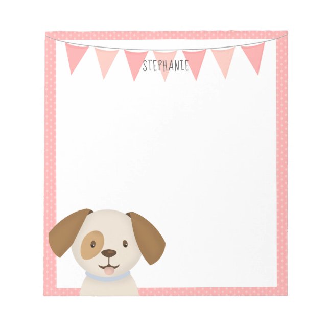 Bloc De Notas Cachorro Adorable (Frente)