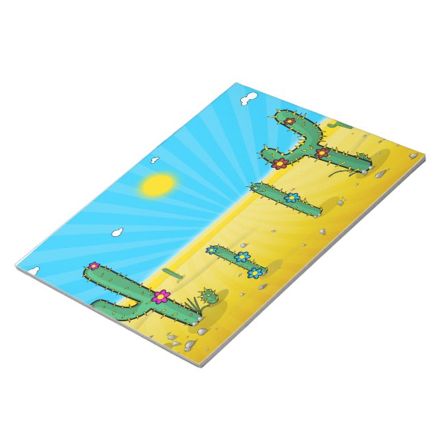 Bloc De Notas Cactus (Lado Derecho)