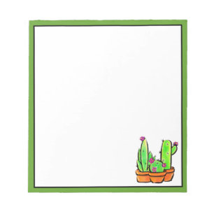 Bloc De Notas Cactus lindos cactus suculentas 