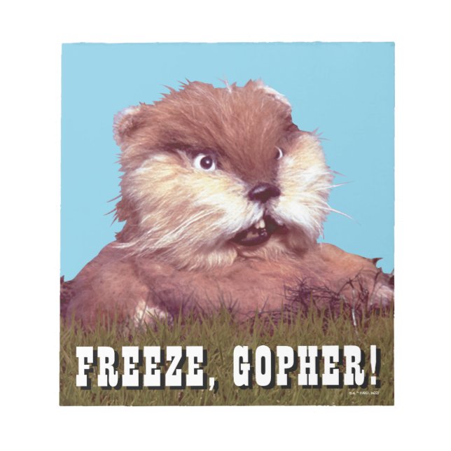 Bloc De Notas Caddyshack | ¡Congelación, Gopher! (Frente)