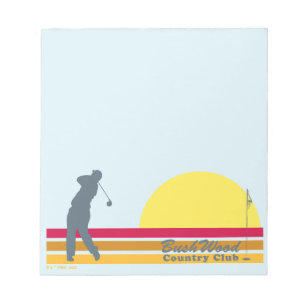 Bloc De Notas Caddyshack Sunrise del Club Campestre Bushwood
