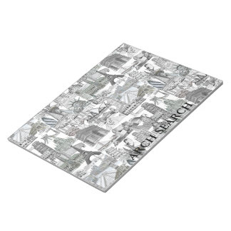 Bloc De Notas Caderno de Notas Mural Arch Search