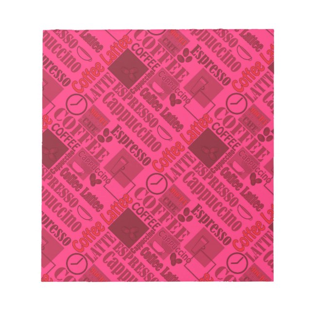 Bloc De Notas Café amoroso (Frente)