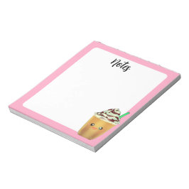 Bloc De Notas Café Mocha Bebida con hielo