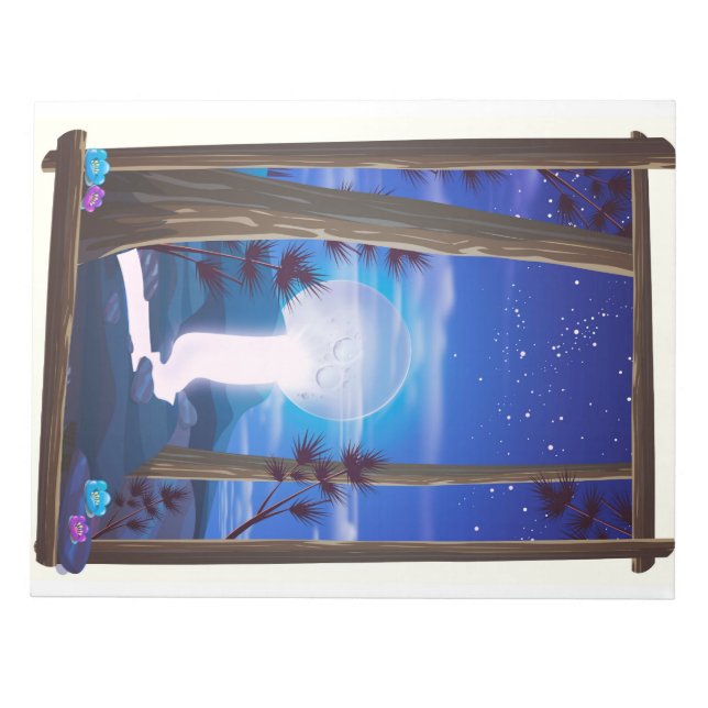 Bloc De Notas Caída de la Luna (Frente)