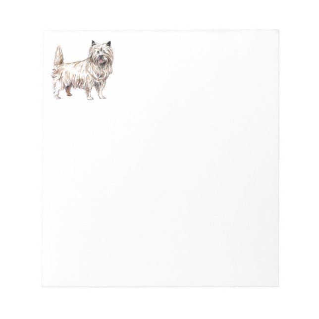 Bloc De Notas Cairn Terrier (Frente)
