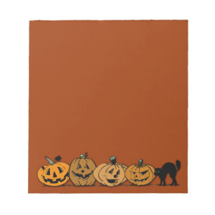 Bloc De Notas Calabazas de Halloween