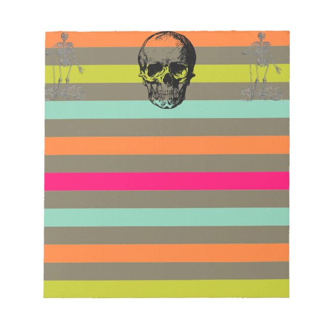Bloc De Notas Calavera (Frente)