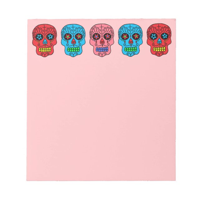 Bloc De Notas Calavera de Azúcar (Frente)