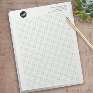 Bloc De Notas Calcpad de grafo de ingeniería con logotipo puede 