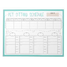Calendario de sesión del mascota