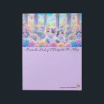 Bloc De Notas Calico Kitten Paper<br><div class="desc">Rococo Impressionism Kawaii Rainbows: "There's a lot going on here." Palais de Marigold St. May creates unique stationery for those that love all things cute, Kawaii, floral, and colorful. Note that the designs are created for the large notepad or stationery sheets. If you would like a different size notepad, stationery,...</div>