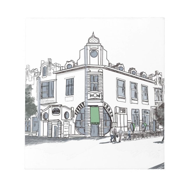 Bloc De Notas calle del casco antiguo (Frente)