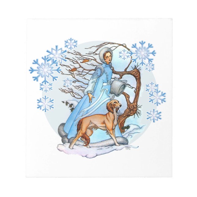 Bloc De Notas Camino de invierno (Frente)