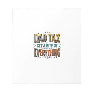 Bloc De Notas Camiseta de diseño de grabado vintage Funny Dad Ta