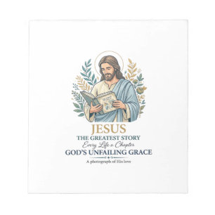 Bloc De Notas Camiseta Vintage de Jesús para Scrapbooking para M